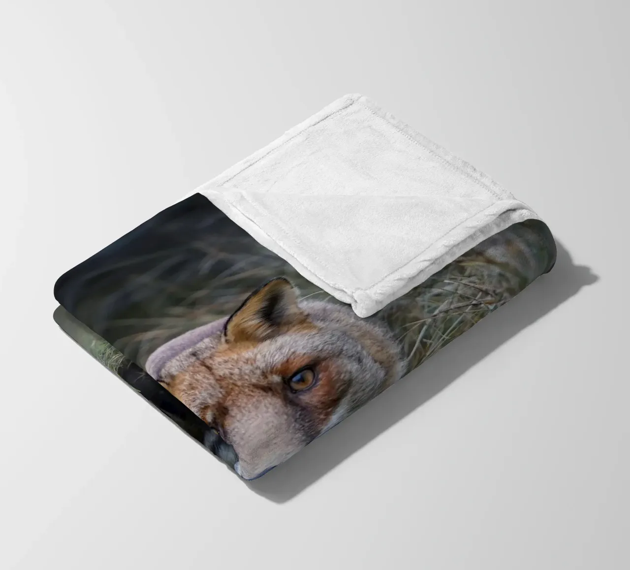 Rotfuchs Fleecedecke von Tom's Wildlife