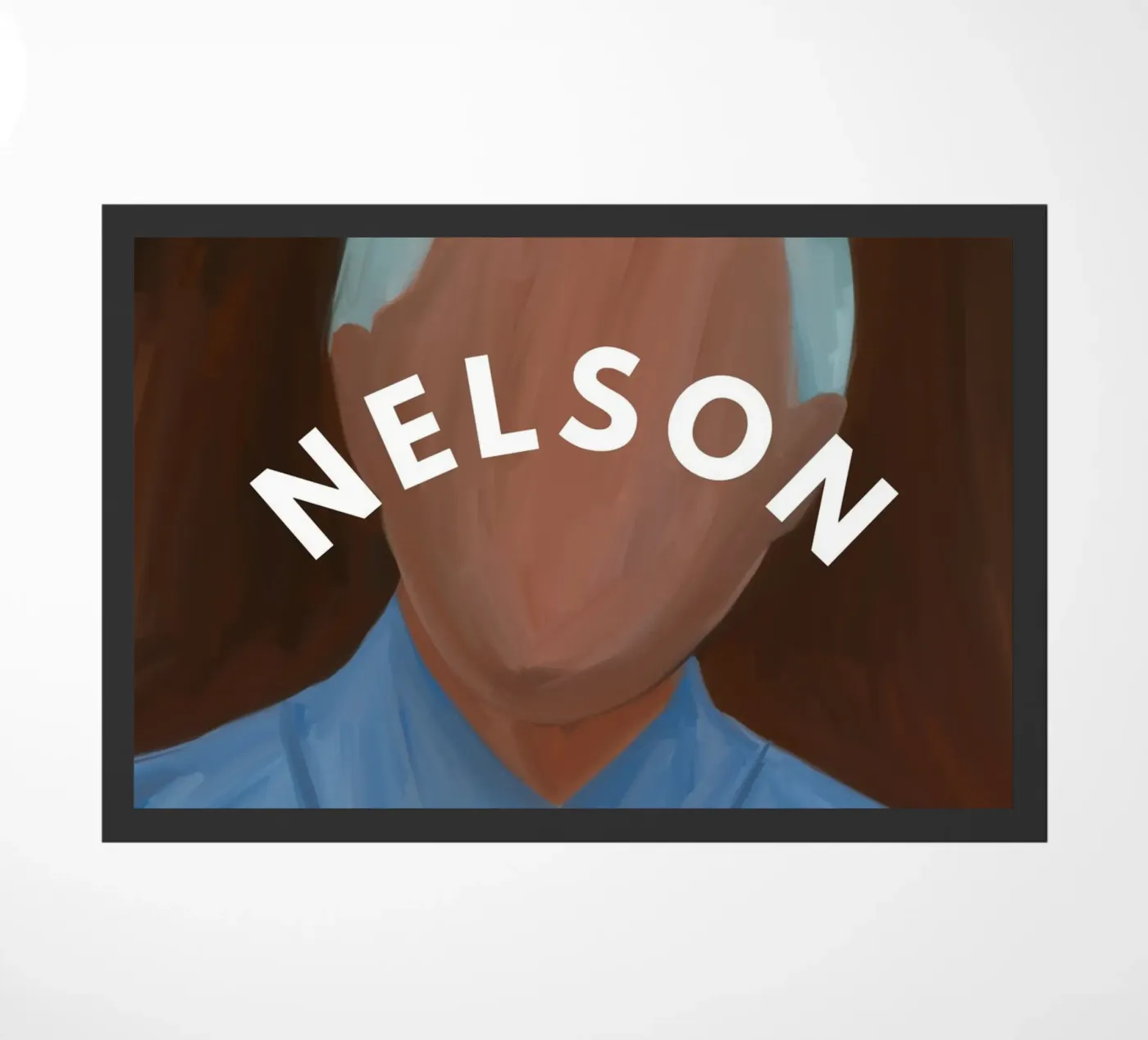 Afro Nelson Fußmatte von Mathudace Créas