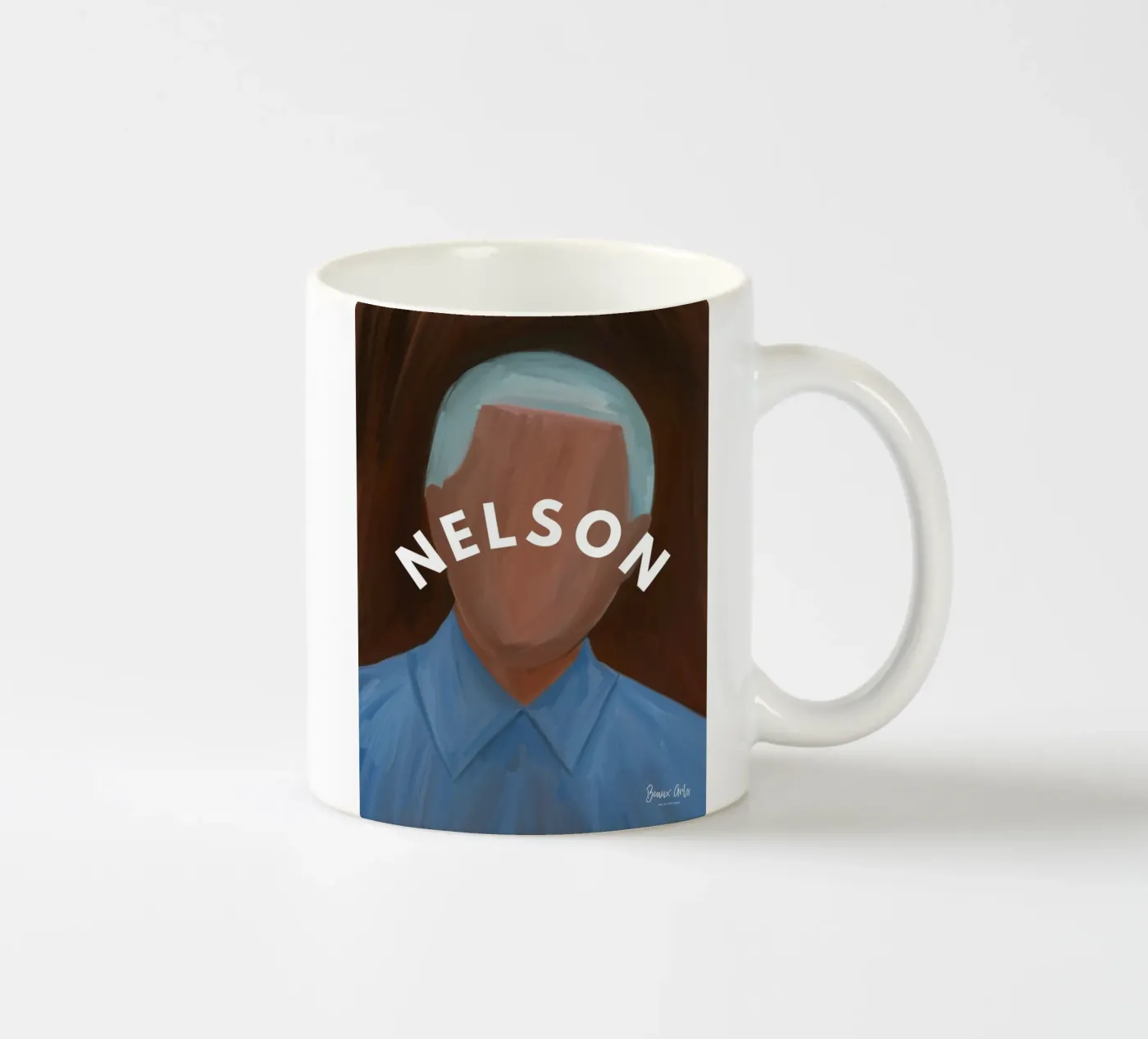 Afro Nelson ceramic mug by Mathudace Créas