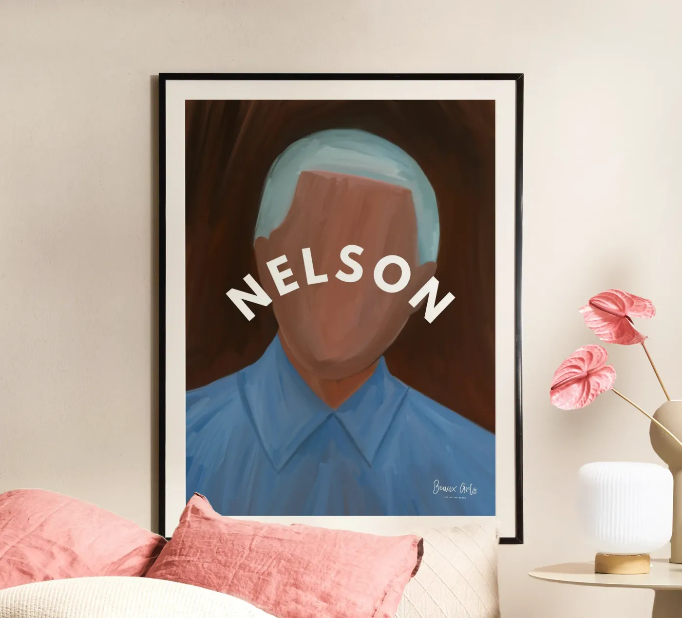 Afro Nelson Poster von Mathudace Créas