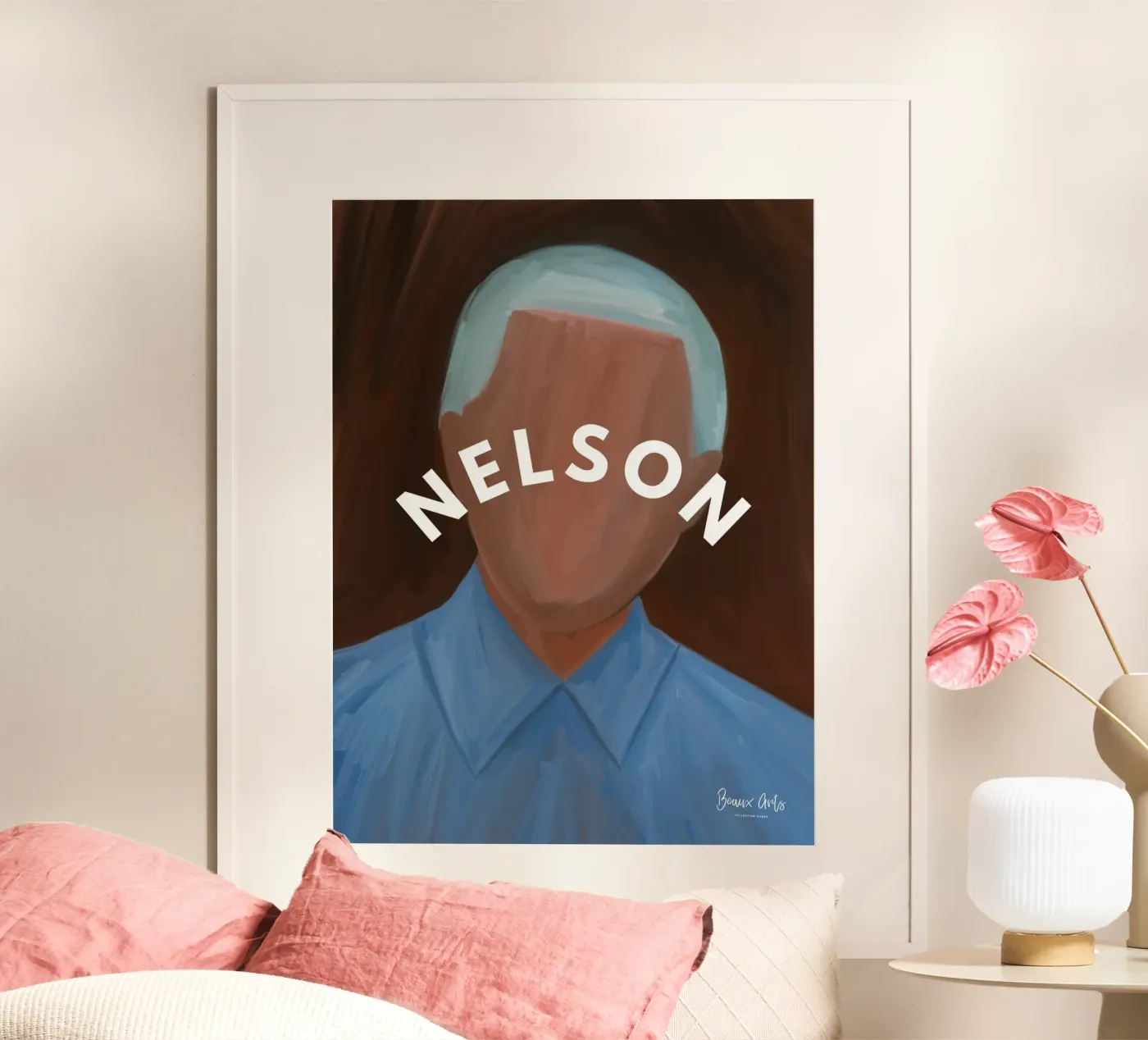 Afro Nelson Poster von Mathudace Créas