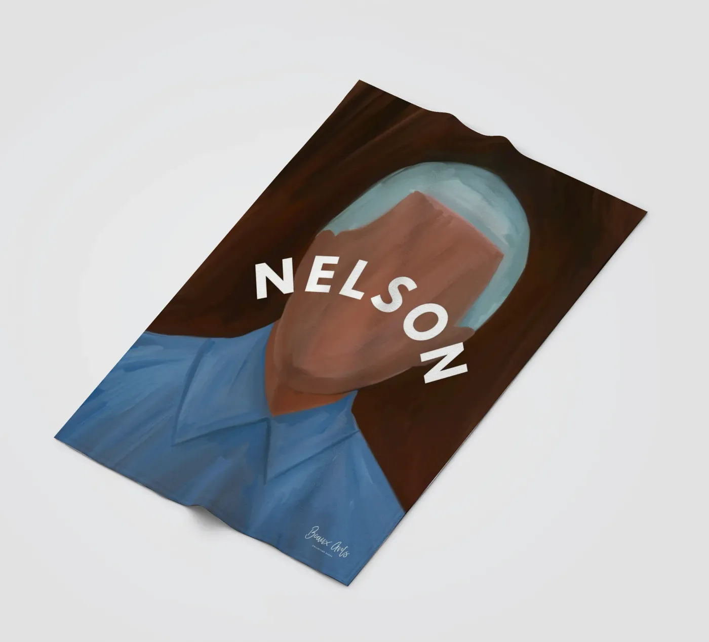 Afro Nelson Fleecedecke von Mathudace Créas