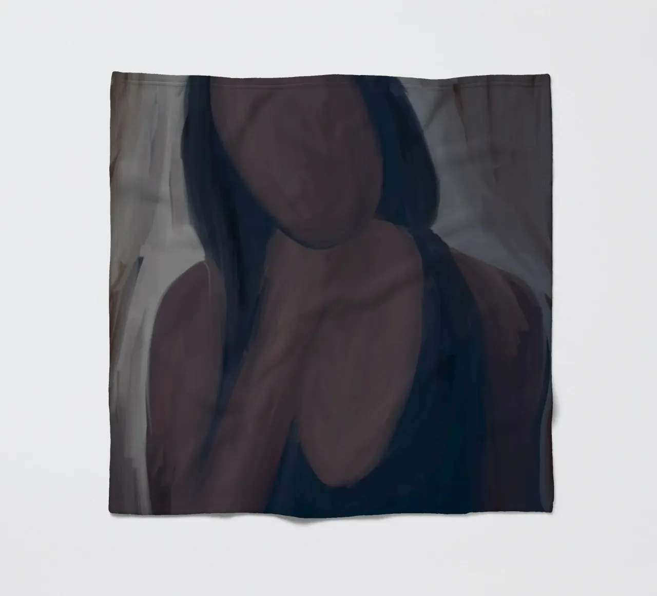Afro Unknown fleece blanket by Mathudace Créas