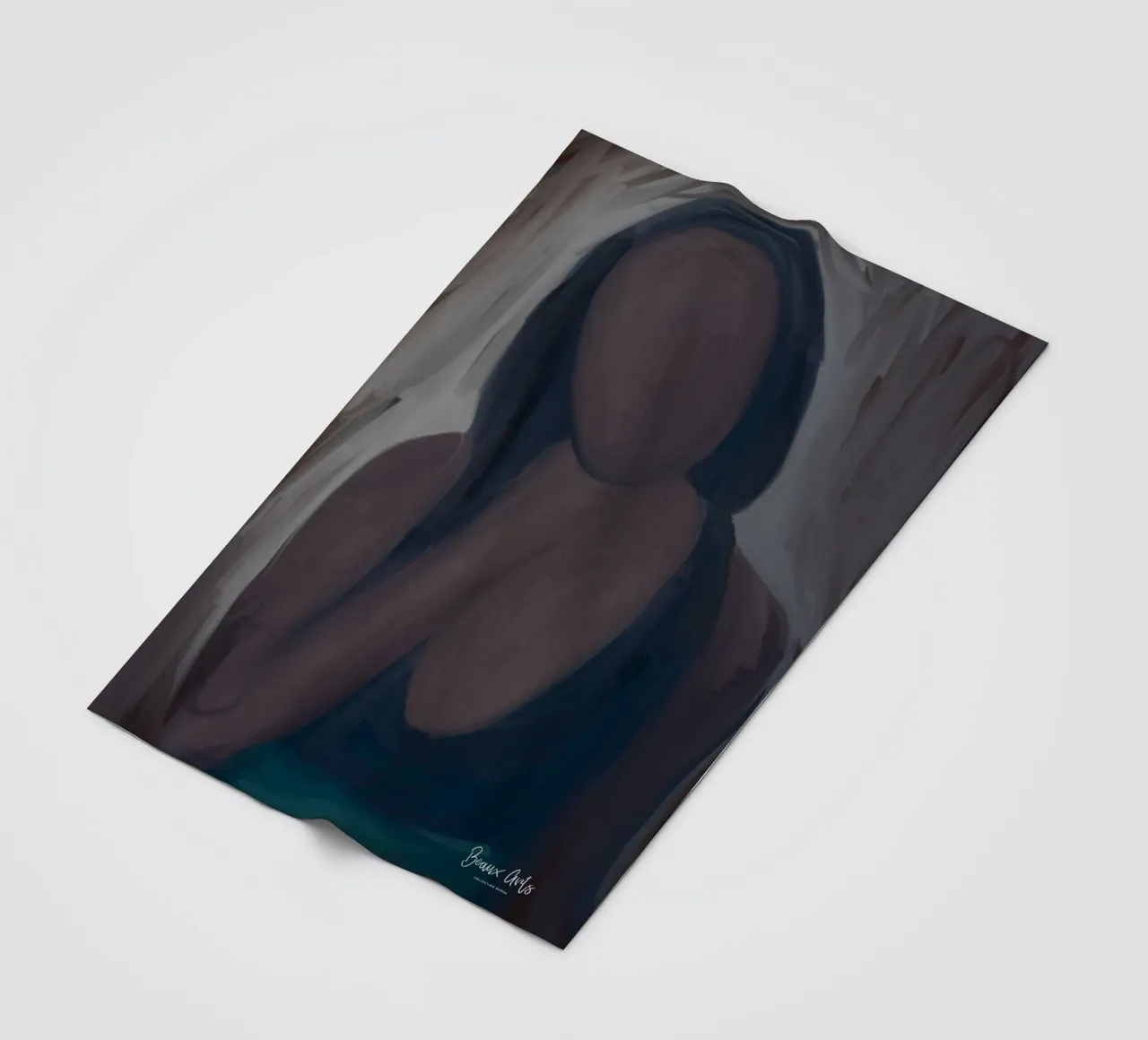 Afro Unknown fleece blanket by Mathudace Créas