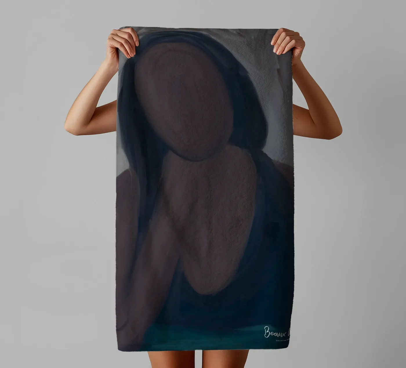 Afro Unknown badhanddoek van Mathudace Créas