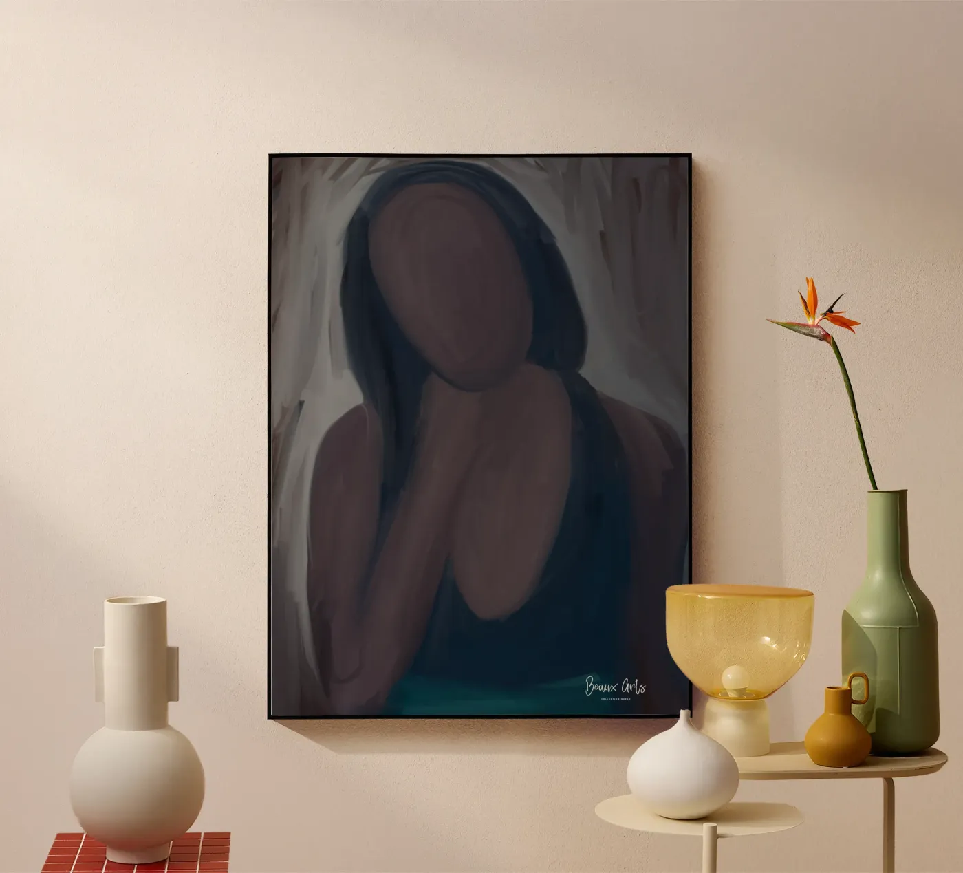 Afro Unknown plexiglass da Mathudace Créas