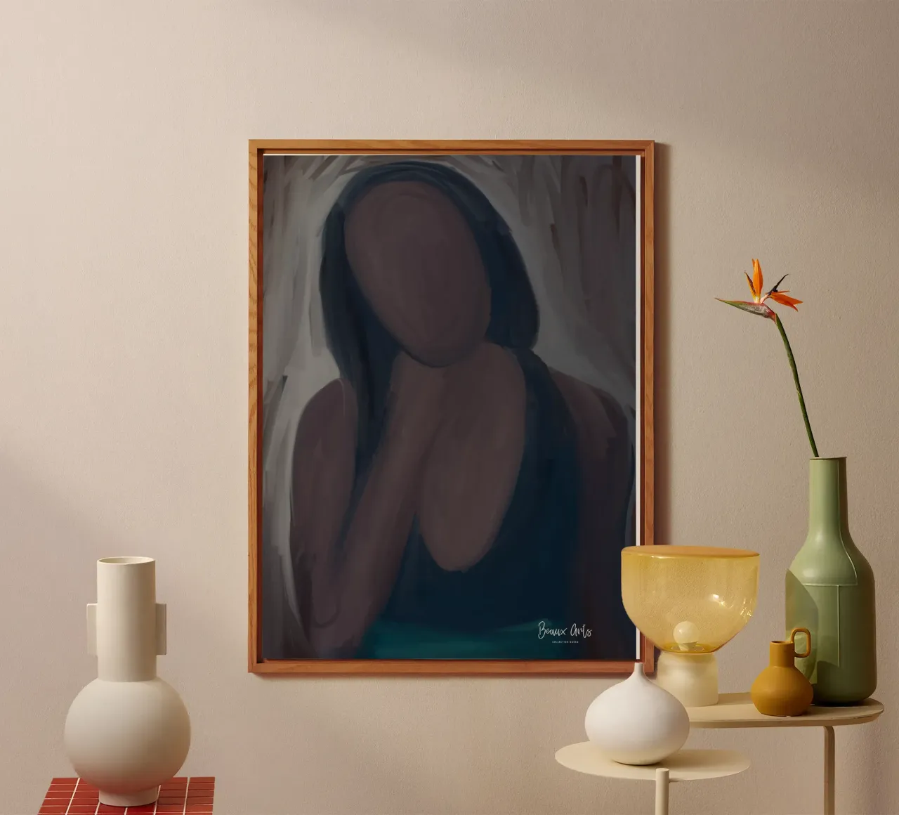 Afro Unknown pannello forex da Mathudace Créas