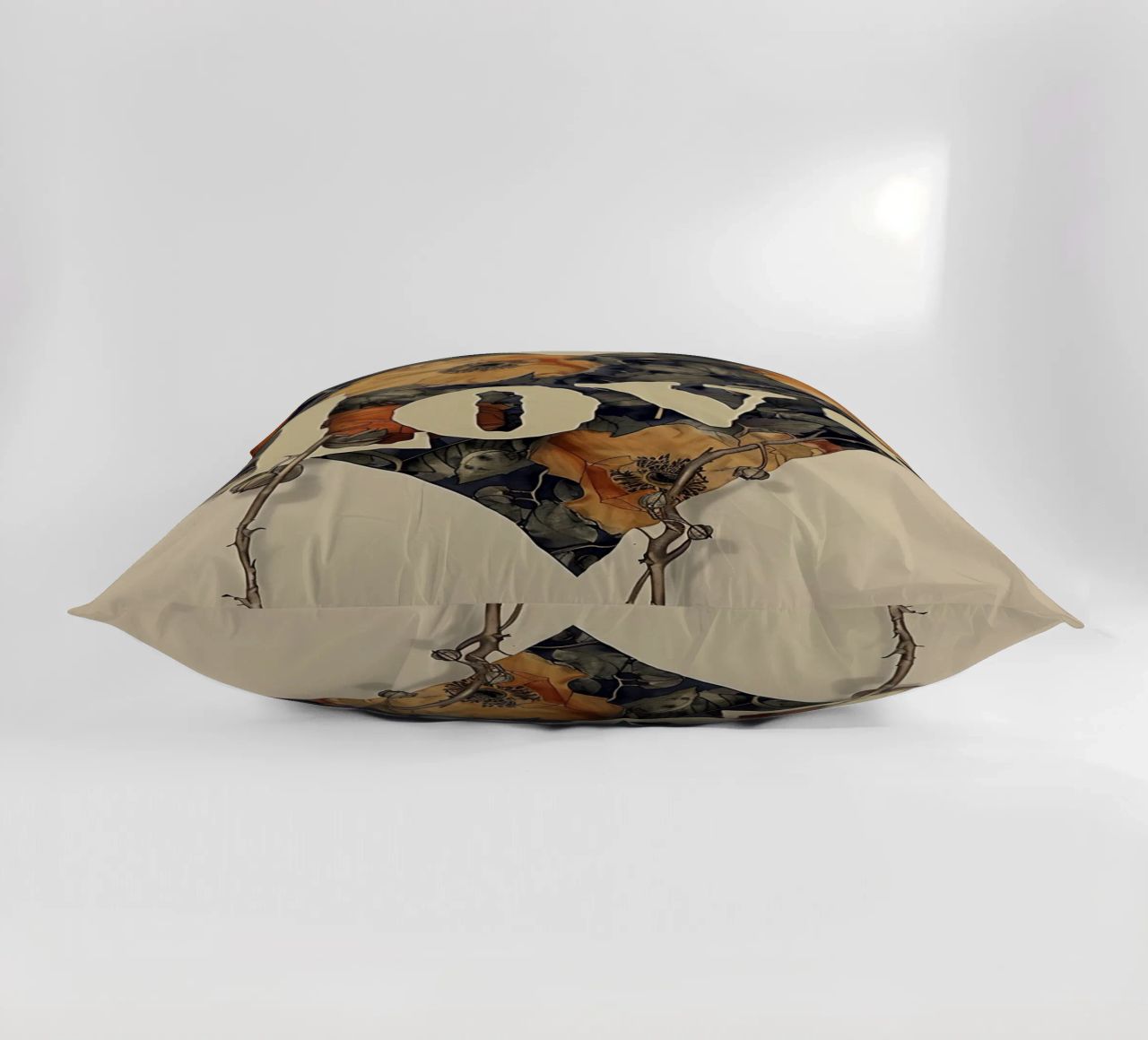 Bloemenhart van liefde kussen van Rustic Grace Studio 02