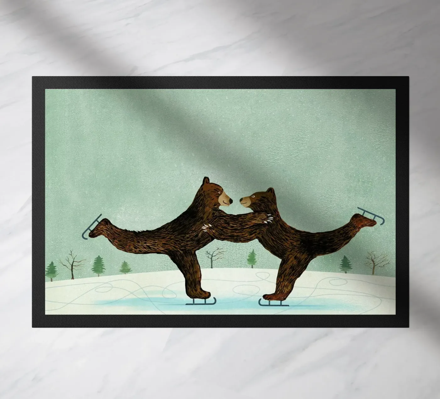 Coworking doormat by Ellen Weinstein