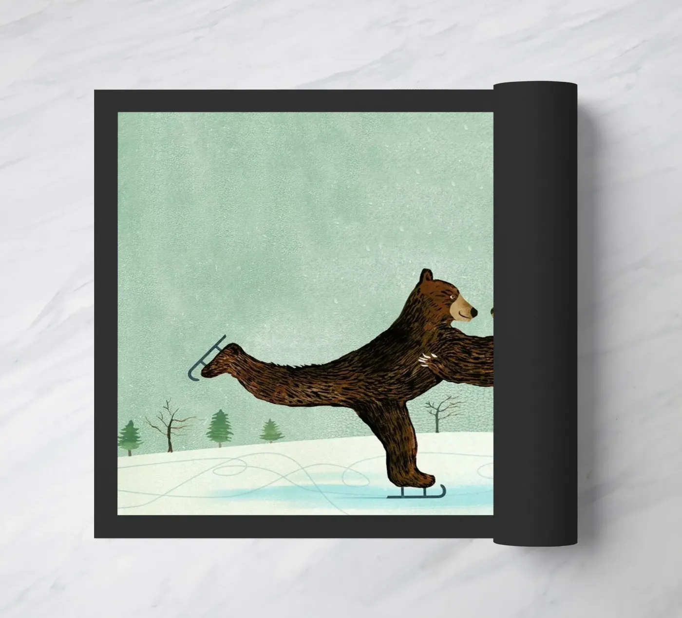 Coworking doormat by Ellen Weinstein