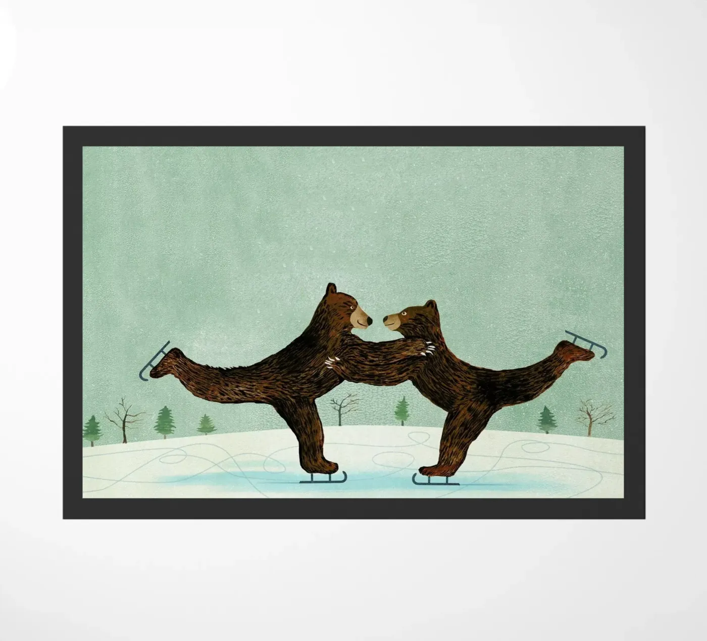 Coworking doormat by Ellen Weinstein