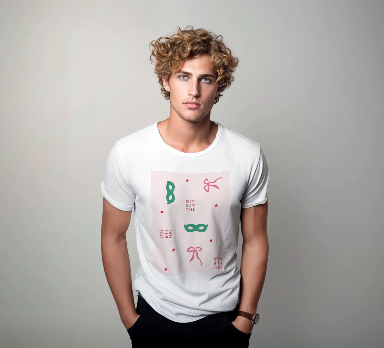 Schema di Capodanno 2 t-shirt da janamossmann