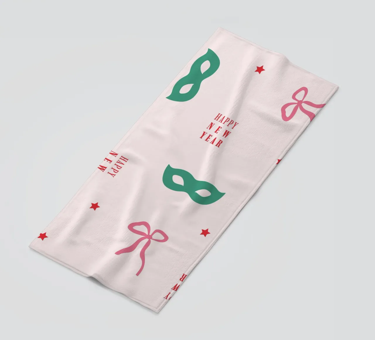 Schema di Capodanno 2 telo mare da janamossmann