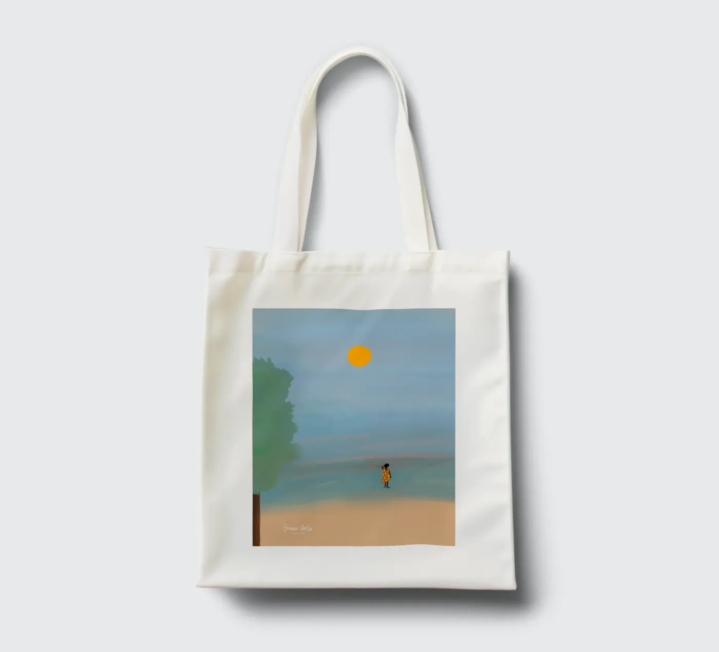 Afro Ruby tote bag by Mathudace Créas