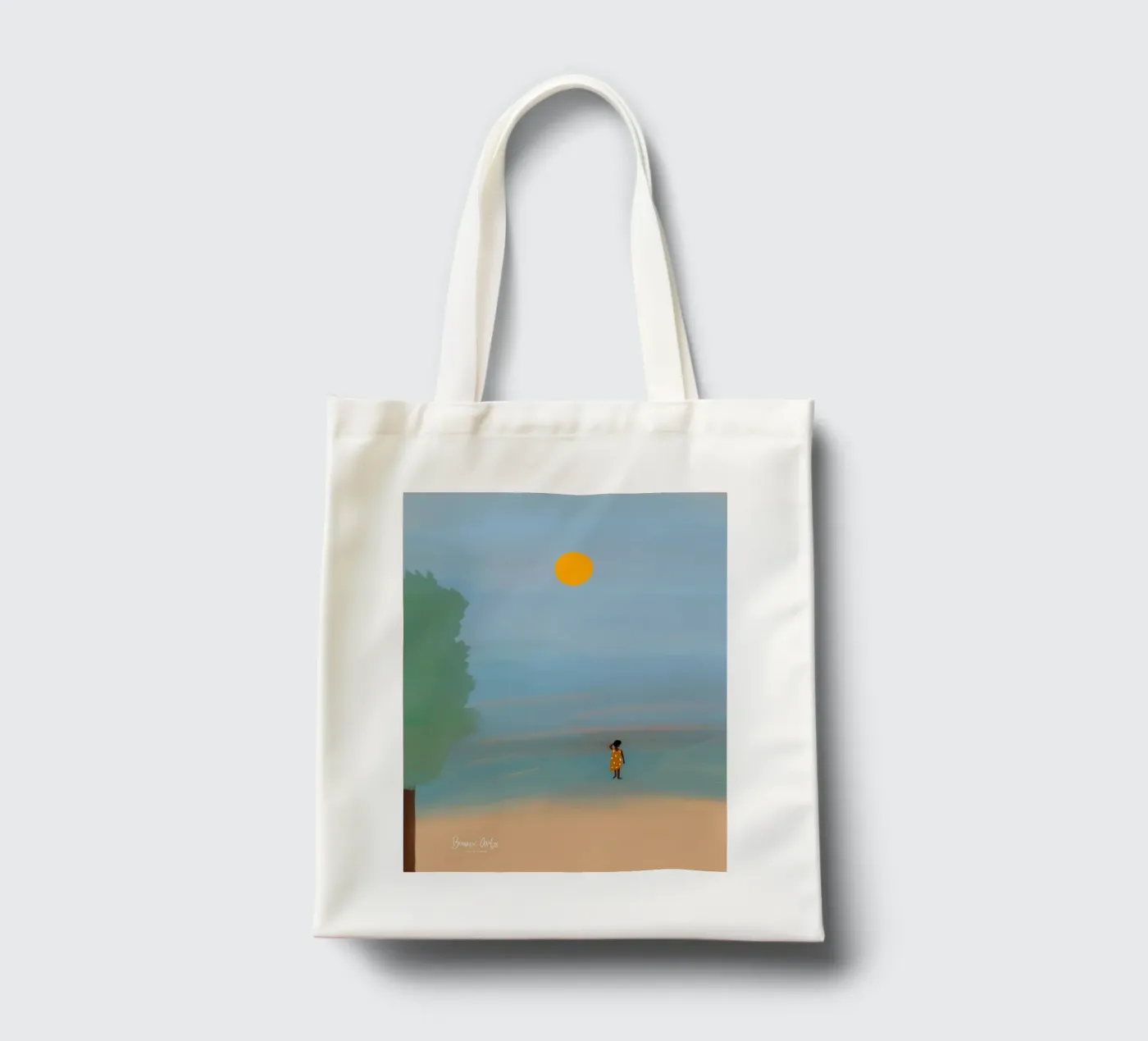 Afro Ruby tote bag by Mathudace Créas