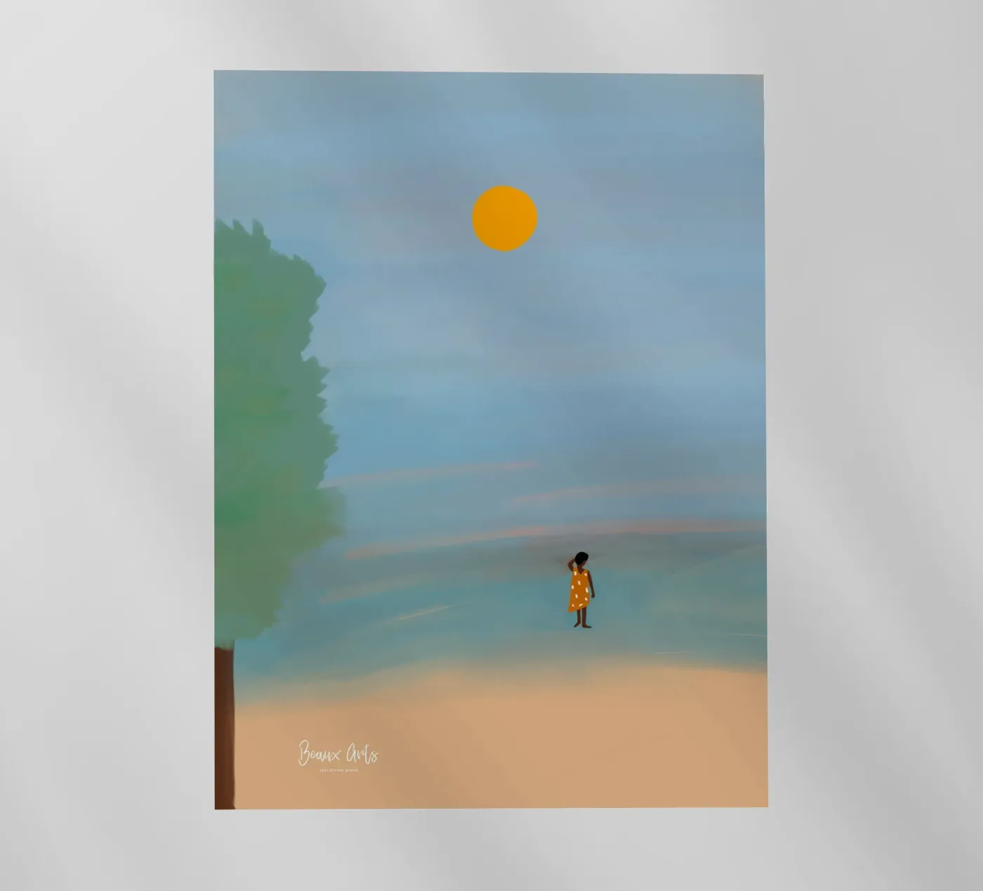 Afro Ruby backlit folie van Mathudace Créas