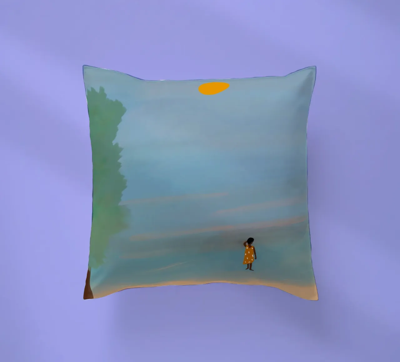 Afro Ruby cuscino da Mathudace Créas