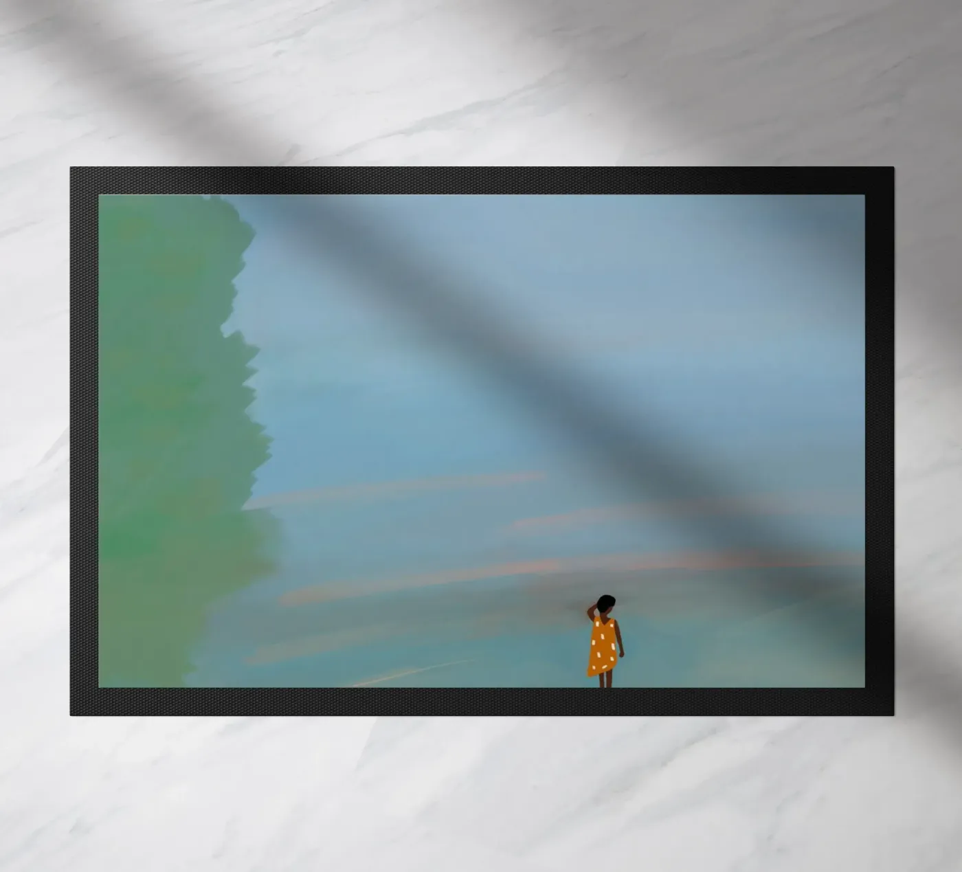 Afro Ruby doormat by Mathudace Créas