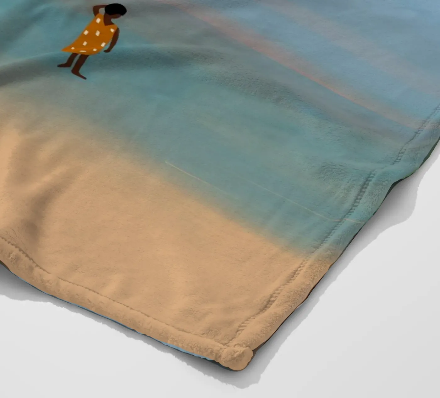 Afro Ruby fleecedeken van Mathudace Créas