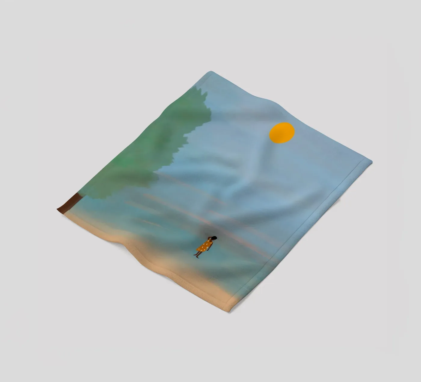 Afro Ruby fleecedeken van Mathudace Créas