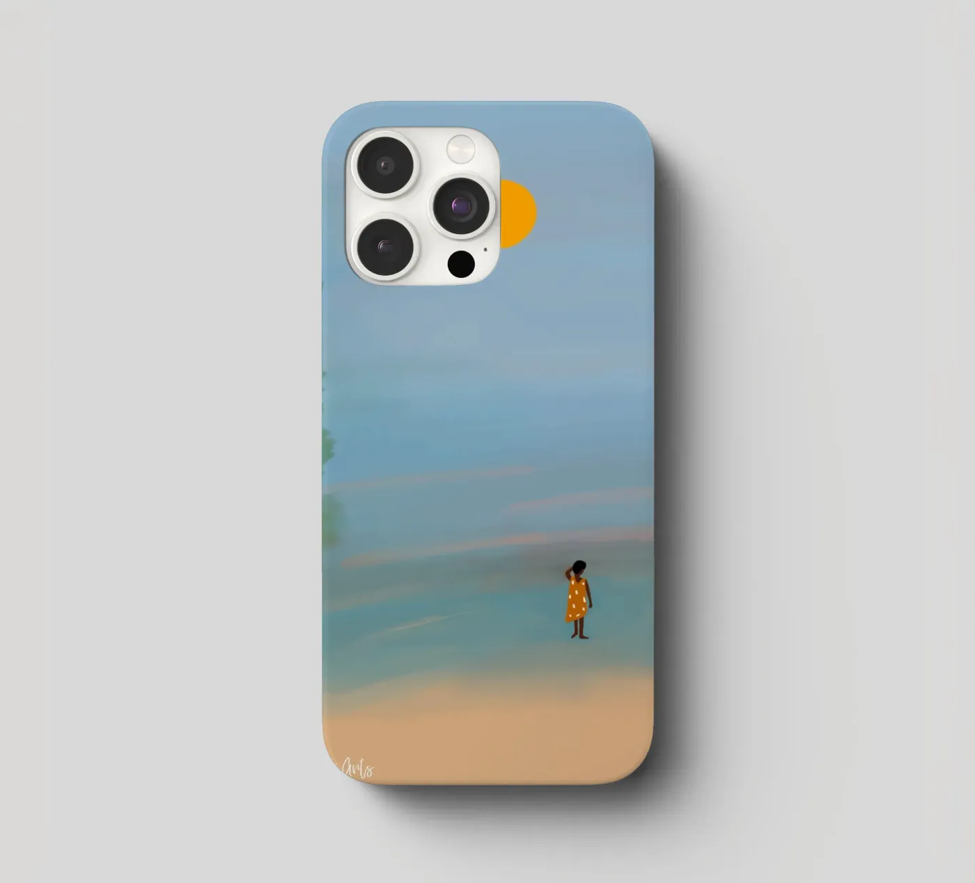 Afro Ruby iphone case by Mathudace Créas