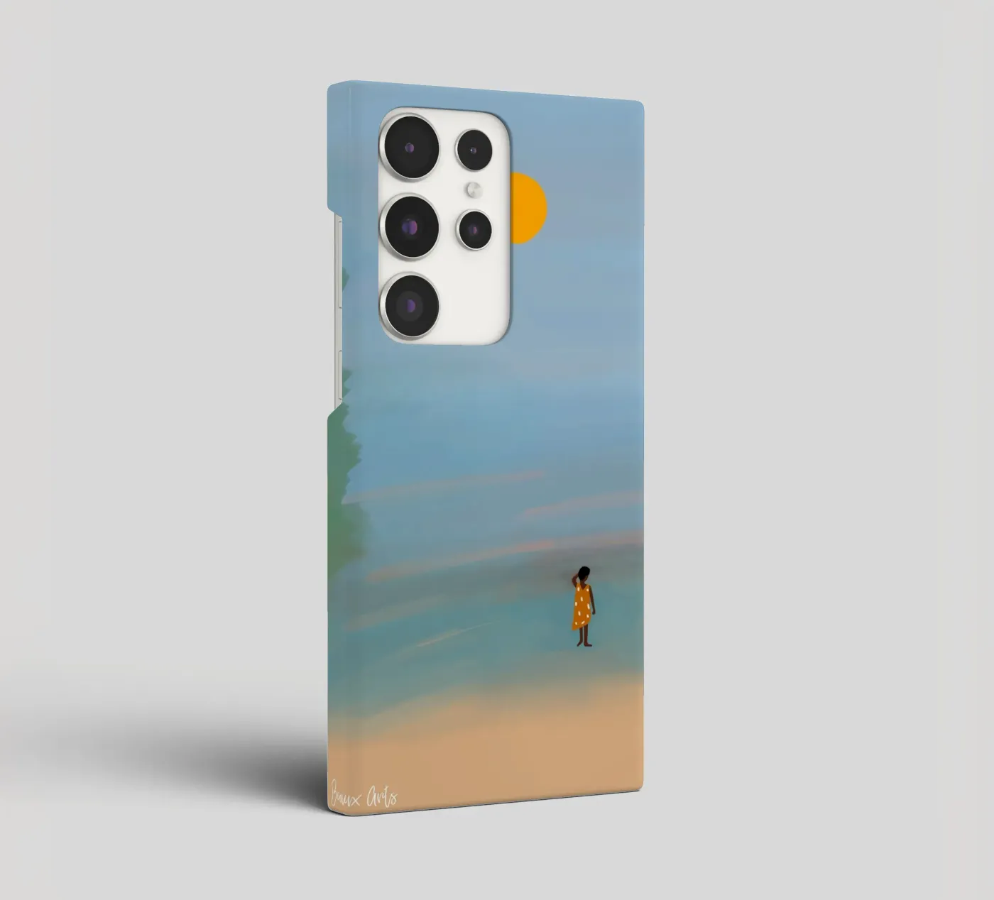 Afro Ruby samsung hoesje van Mathudace Créas
