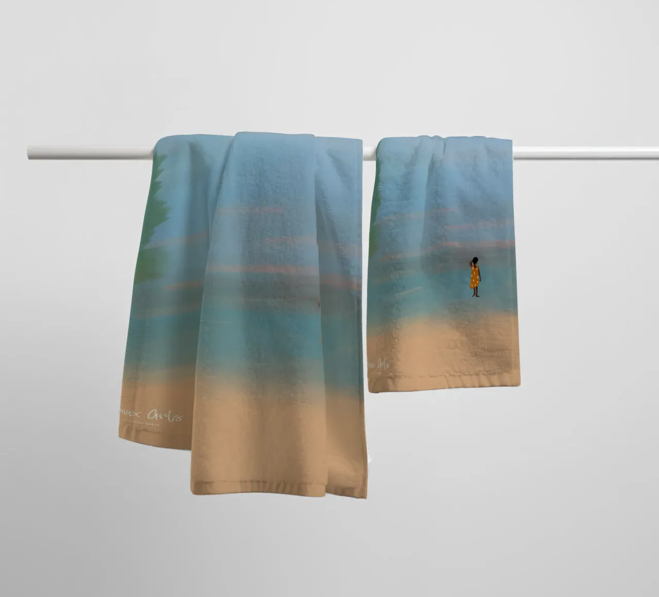 Afro Ruby asciugamano da bagno da Mathudace Créas