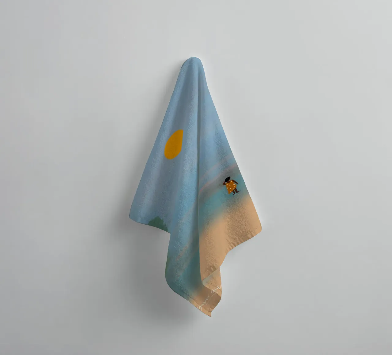 Afro Ruby asciugamano da bagno da Mathudace Créas