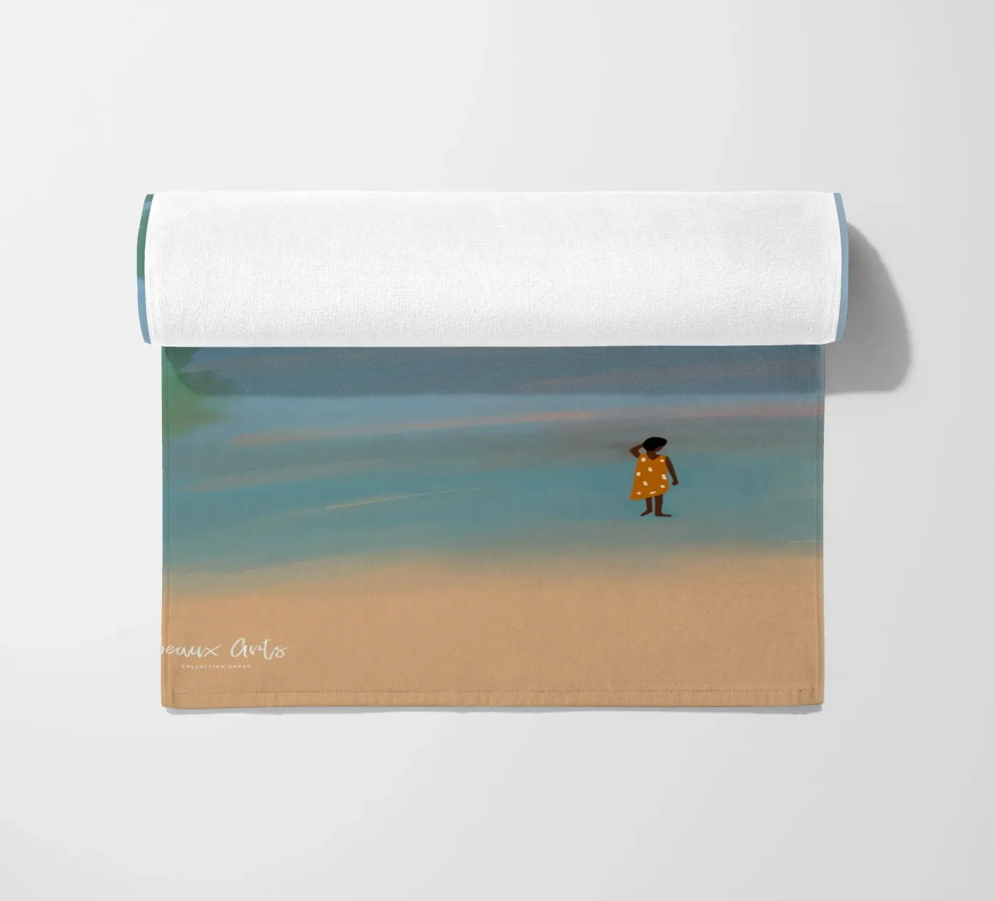 Afro Ruby serviette de plage de Mathudace Créas