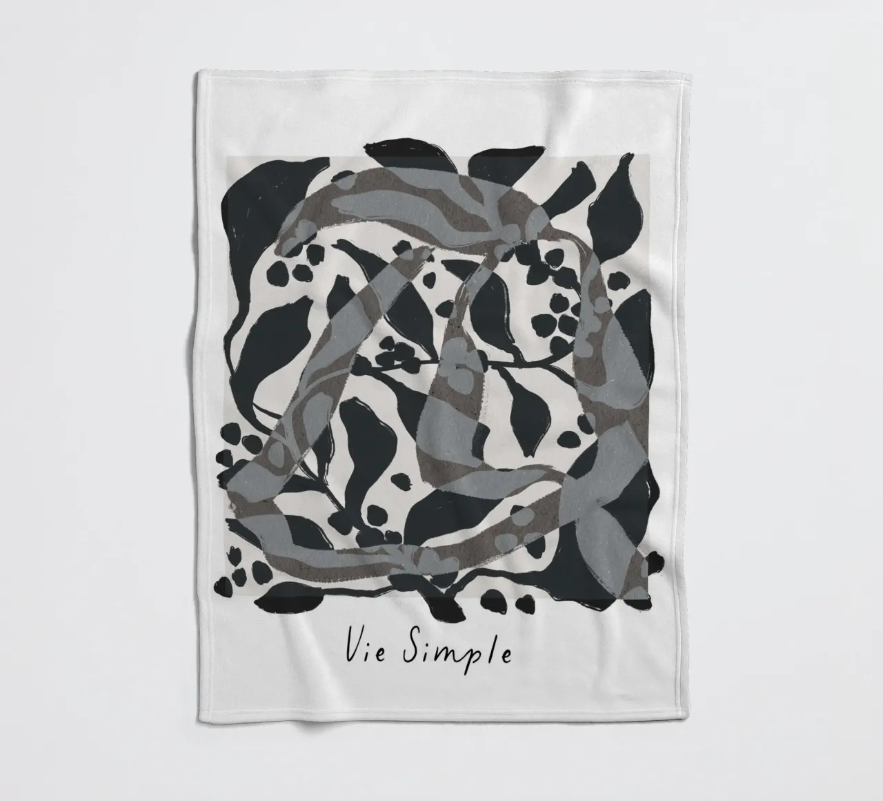 Vie Simple No 66 coperta in pile da treechild
