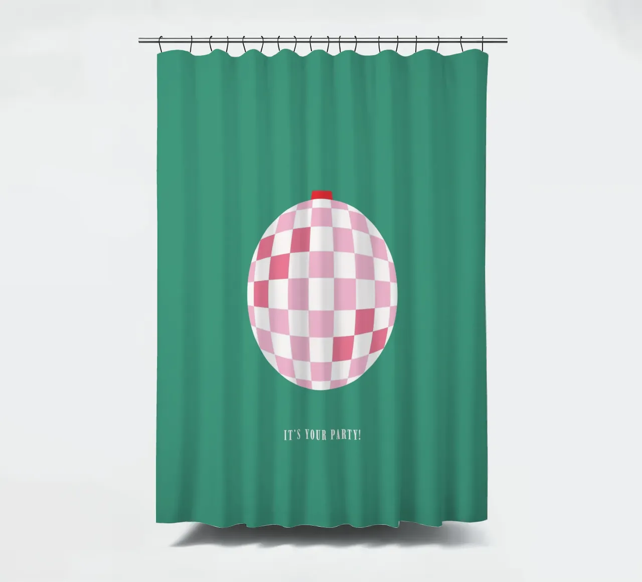 It's your Party shower curtain by janamossmann