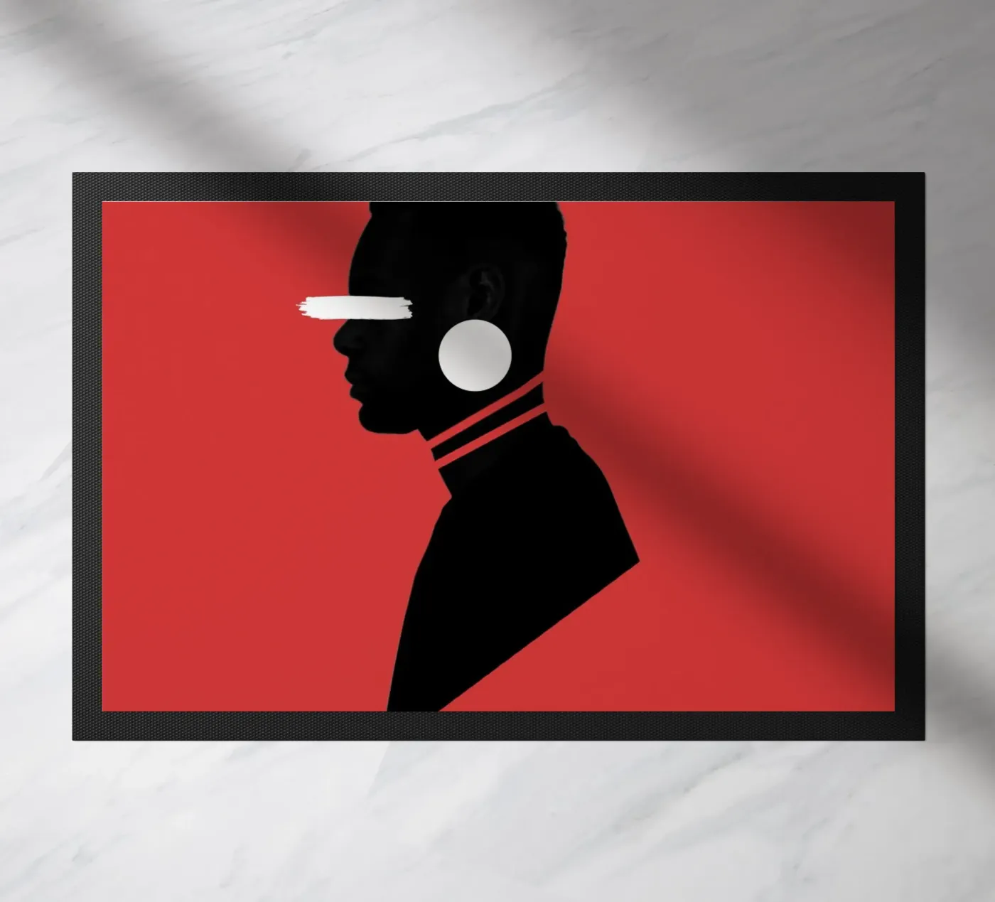 Afro Spears deurmat van Mathudace Créas