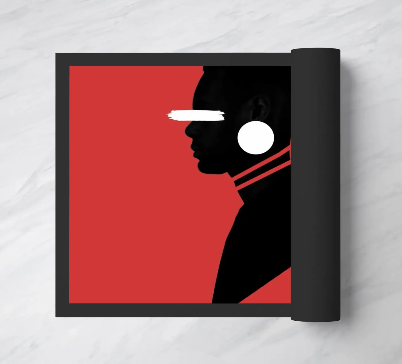 Afro Spears deurmat van Mathudace Créas