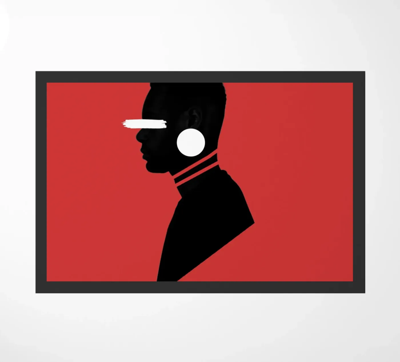 Afro Spears deurmat van Mathudace Créas