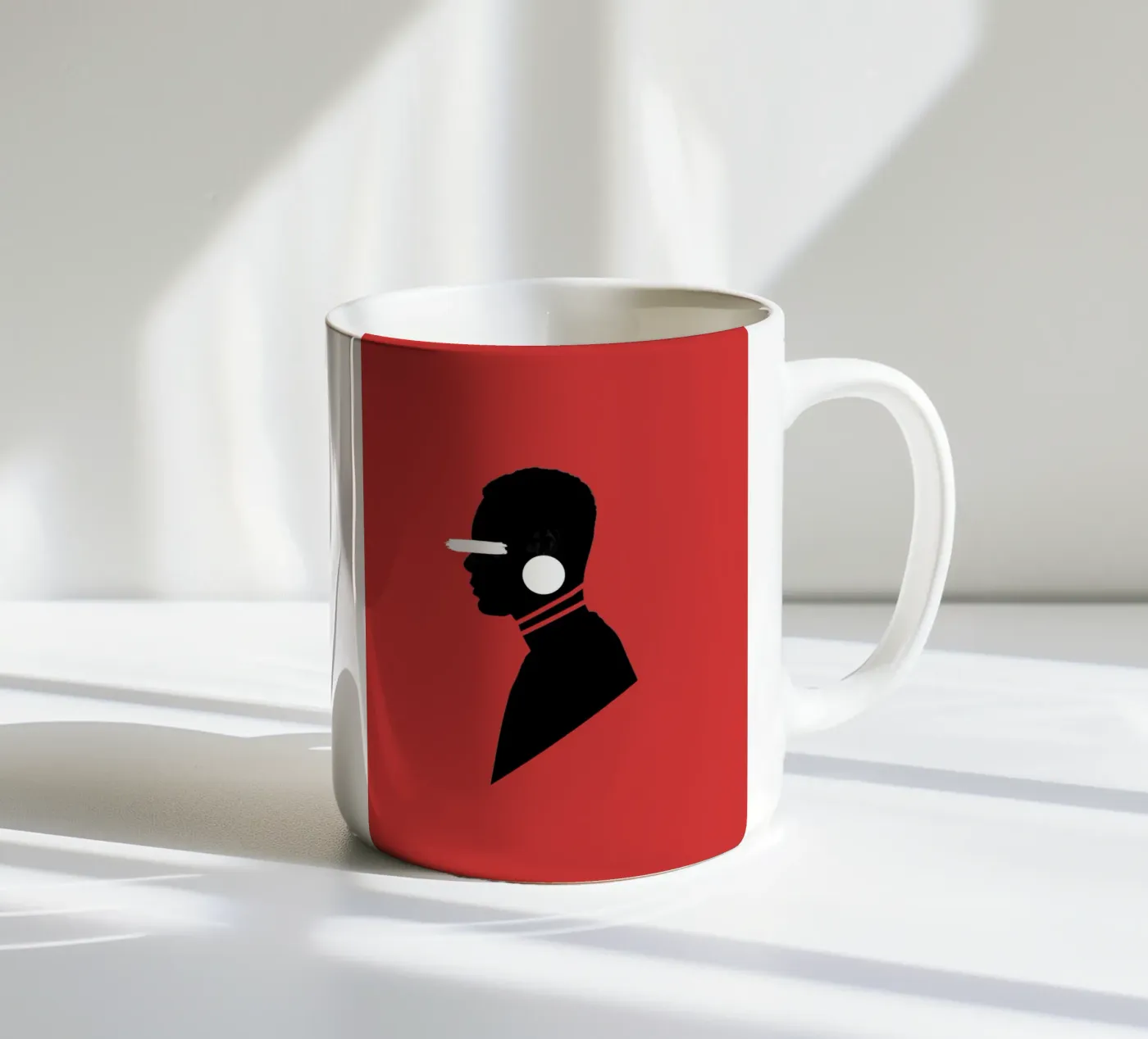 Afro Spears ceramic mug by Mathudace Créas