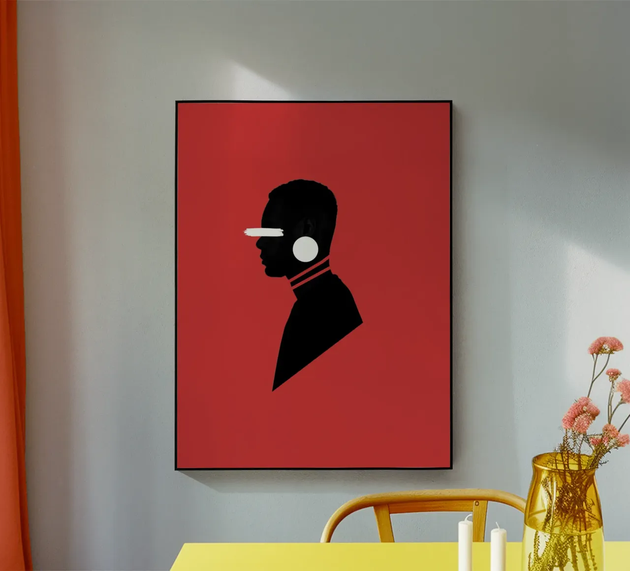 Afro Spears acryl van Mathudace Créas