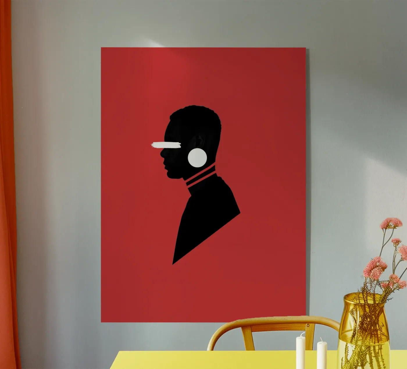 Afro Spears acryl van Mathudace Créas