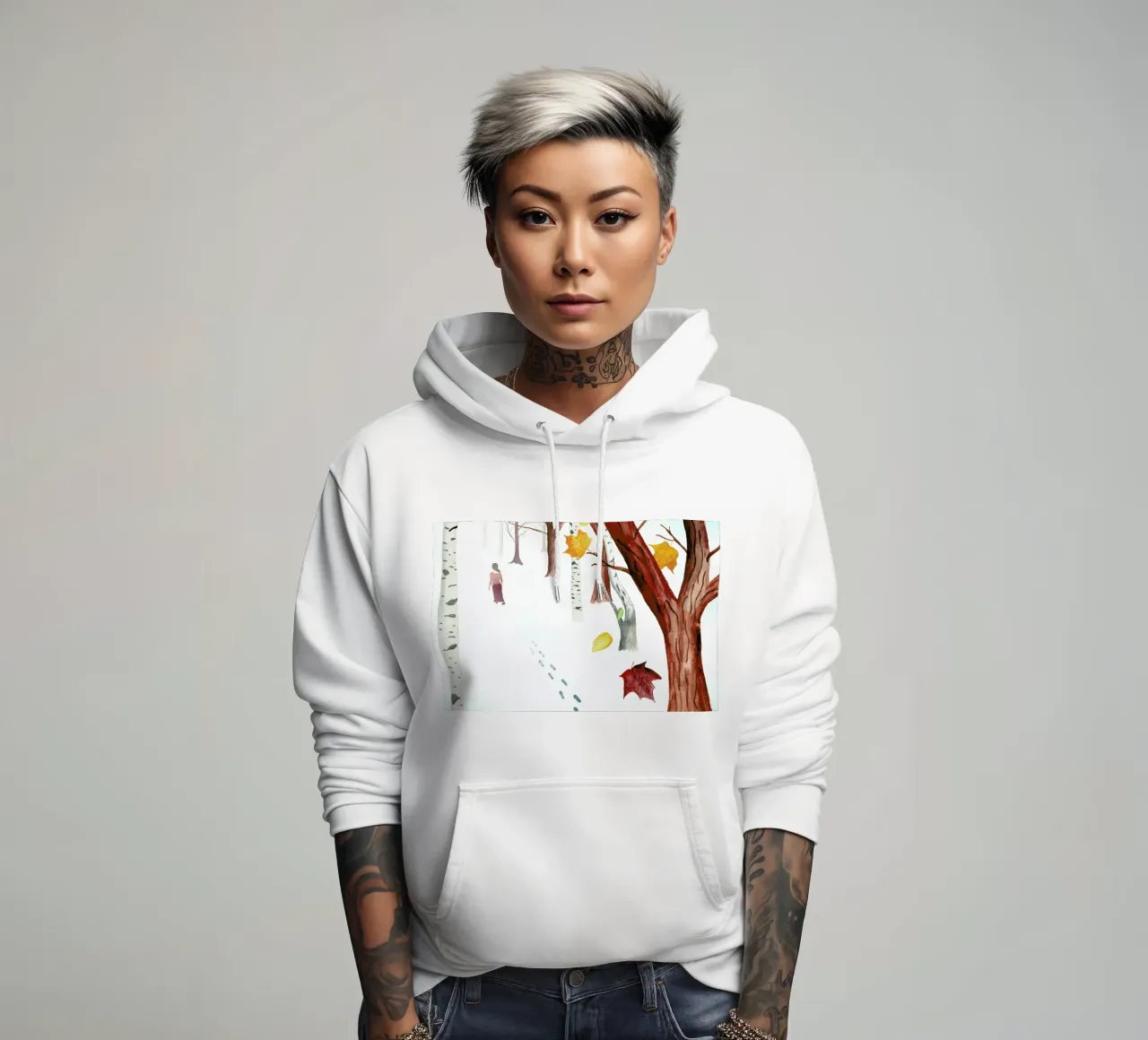 Power of forgetting felpa con cappuccio da Ellen Weinstein