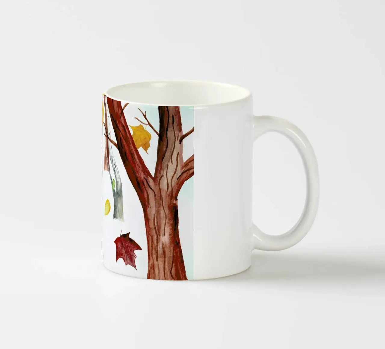 Power of forgetting tazza in ceramica da Ellen Weinstein