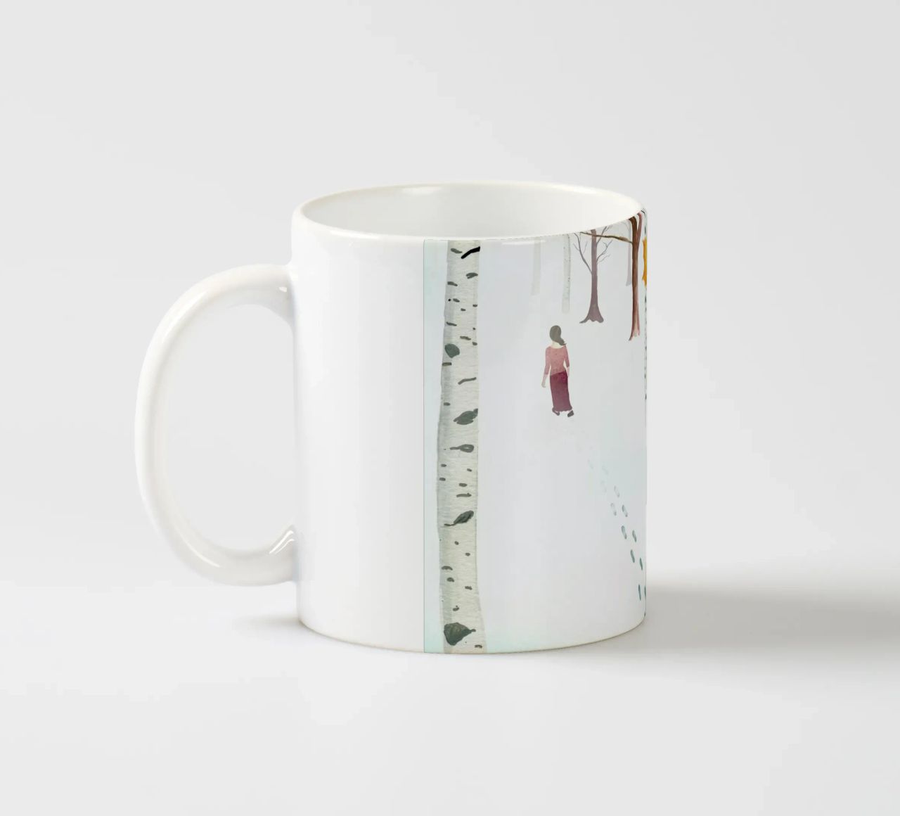 Power of forgetting tazza in ceramica da Ellen Weinstein