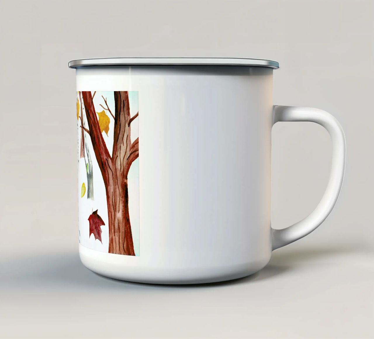 Power of forgetting tazza in smalto da Ellen Weinstein