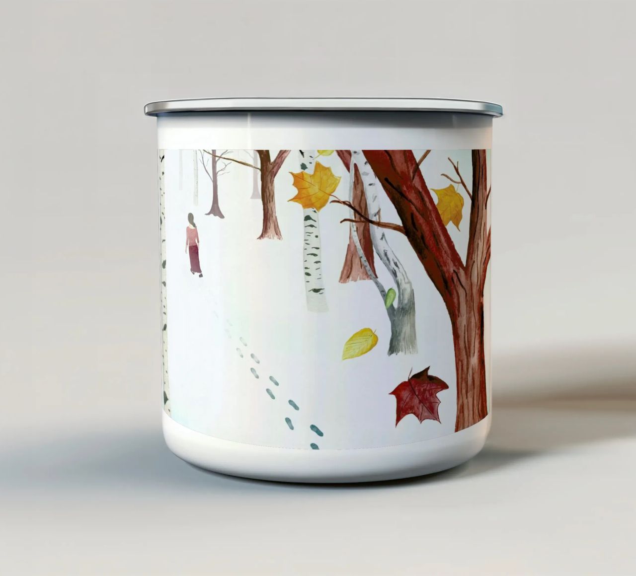 Power of forgetting tazza in smalto da Ellen Weinstein