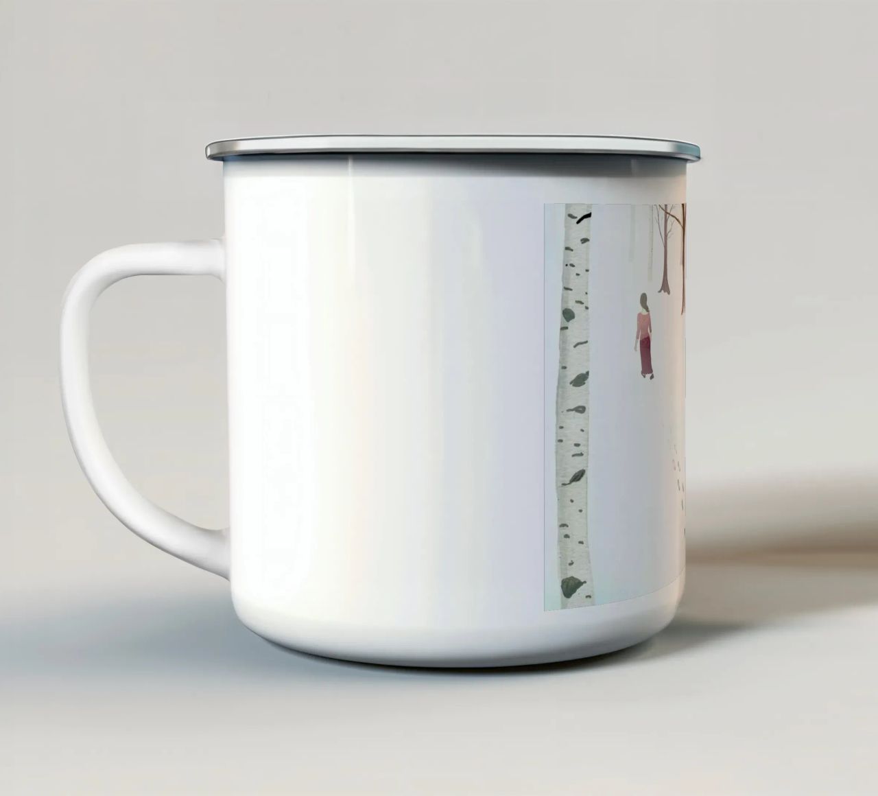 Power of forgetting tazza in smalto da Ellen Weinstein