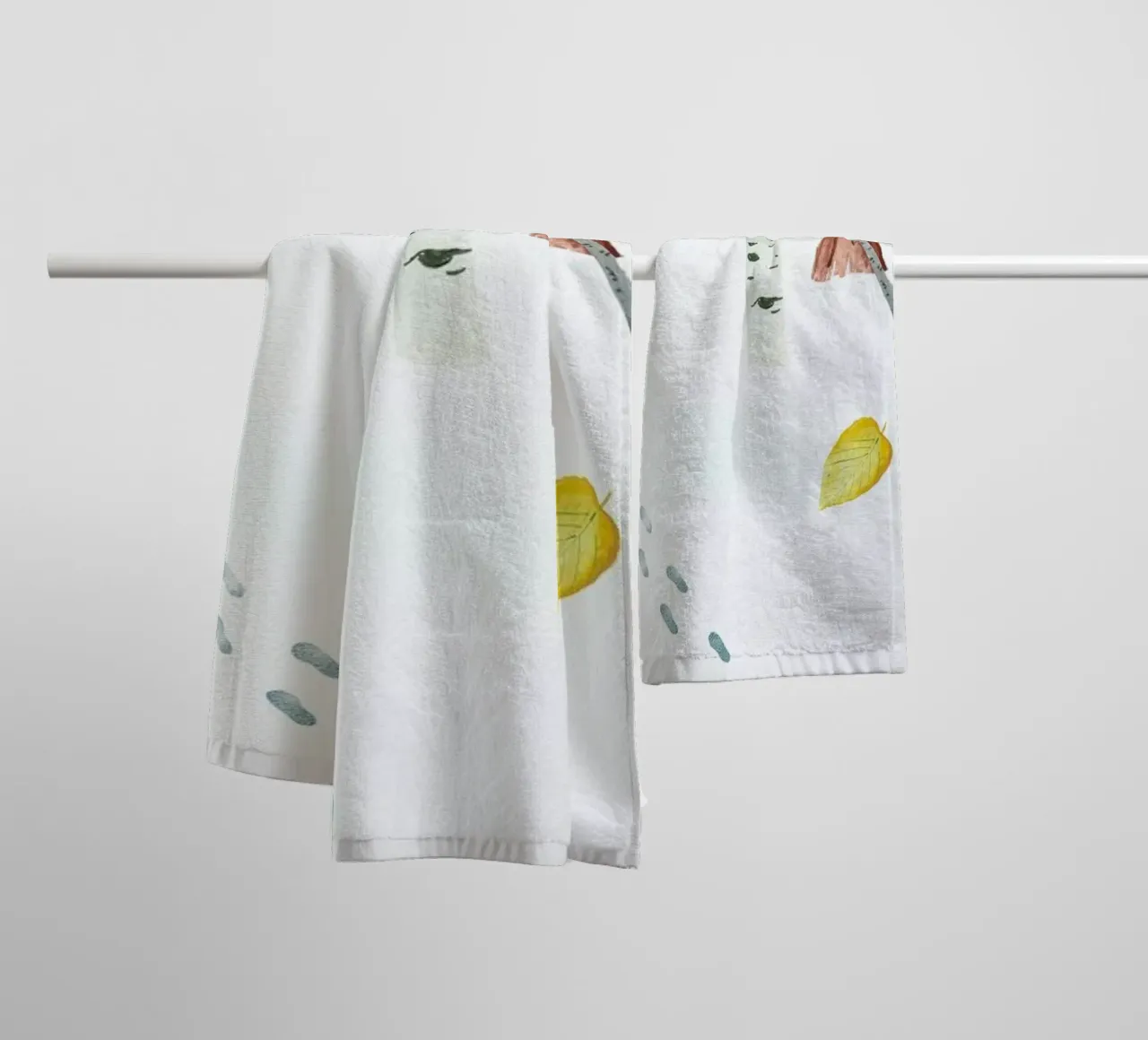 Power of forgetting towel by Ellen Weinstein