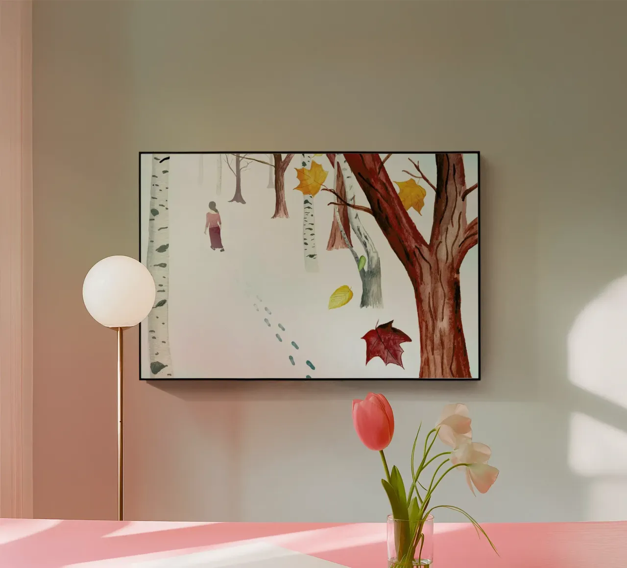Power of forgetting Acryl-Glas von Ellen Weinstein