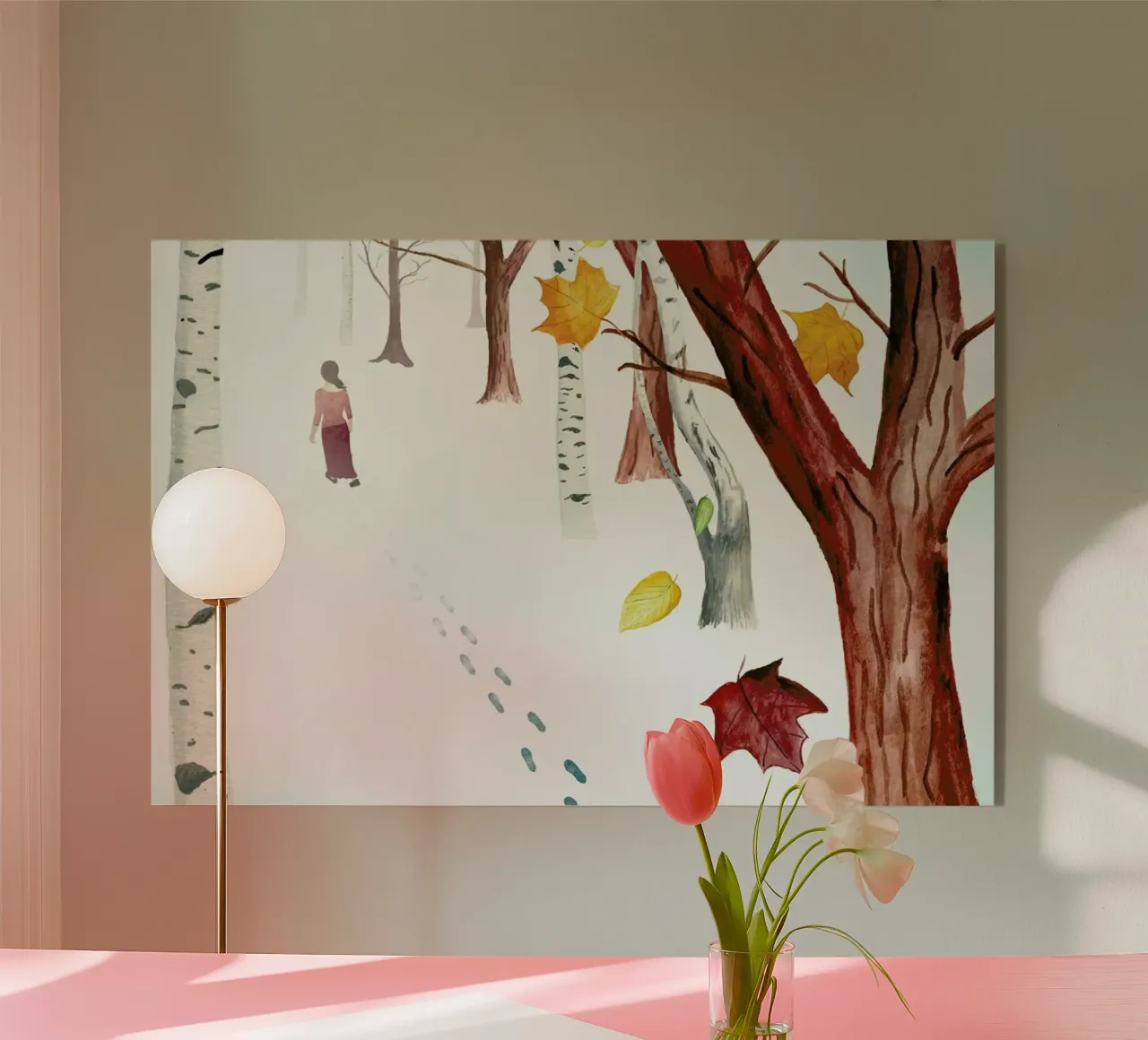 Power of forgetting Acryl-Glas von Ellen Weinstein