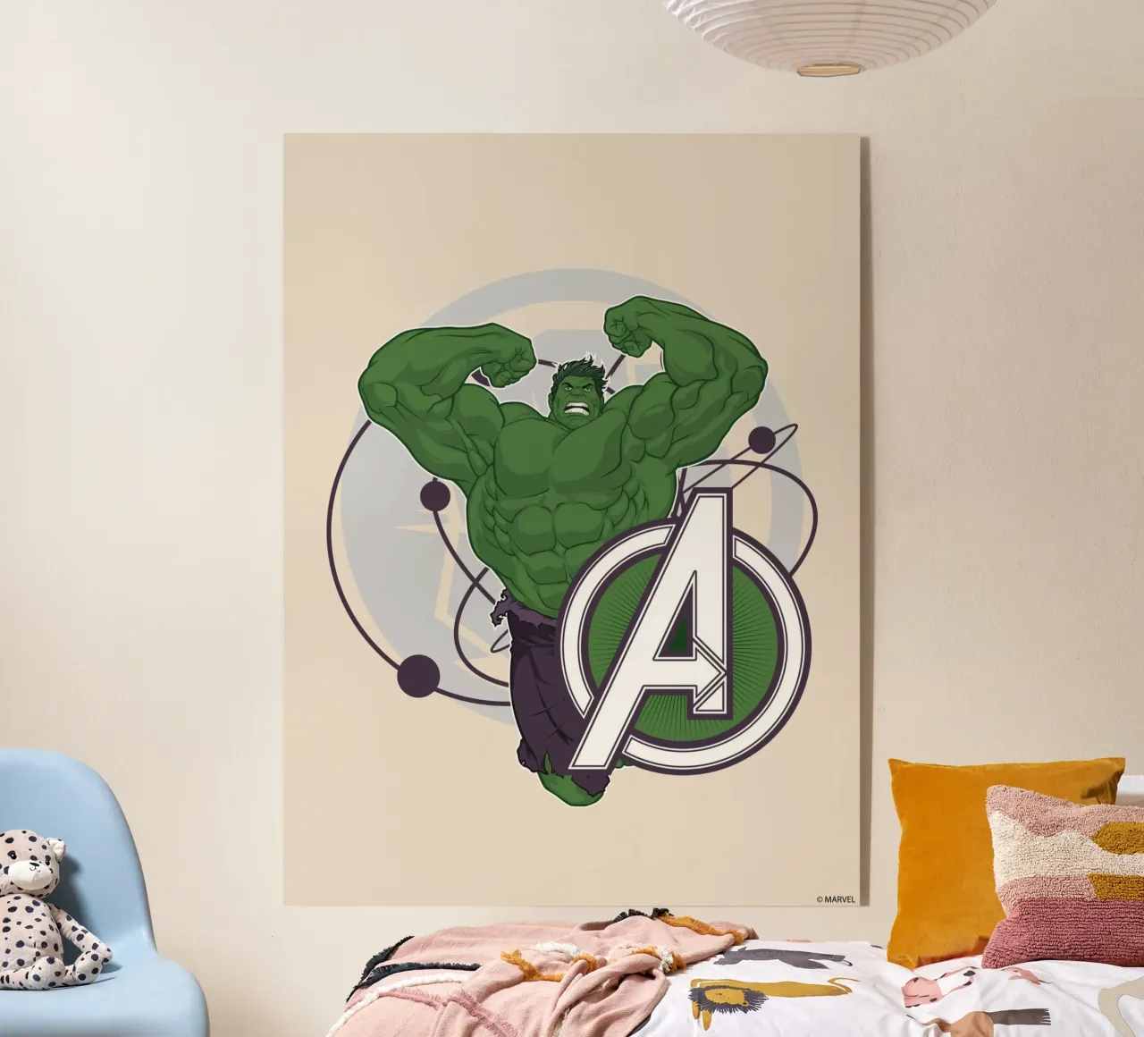 Hulk plexiglass da MARVEL Designs by JUNIQE