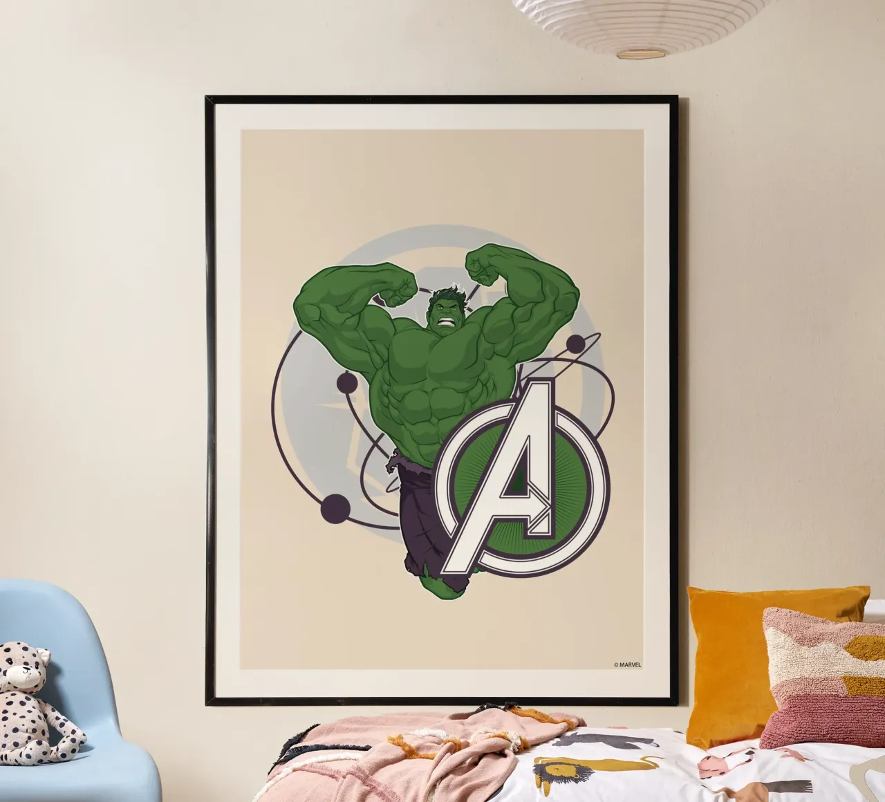Hulk carta hahnemühle da MARVEL Designs by JUNIQE