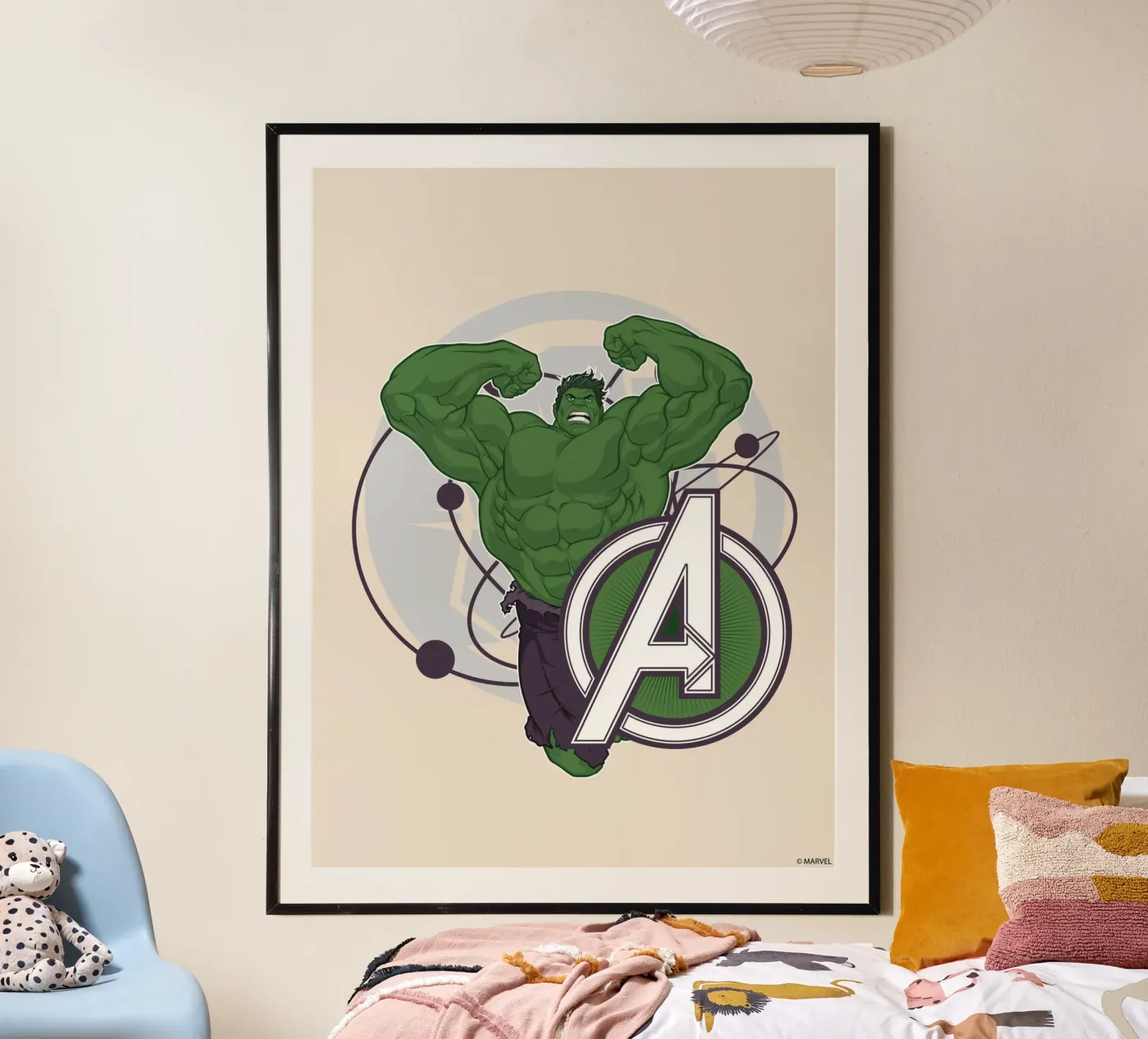 Hulk poster van MARVEL Designs by JUNIQE