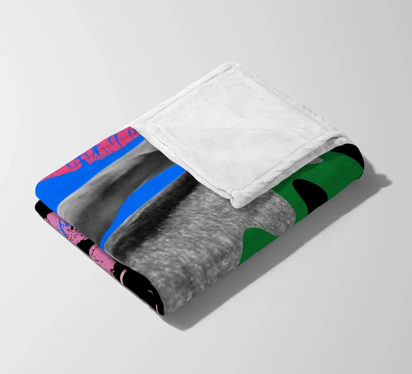 Afro Hand Fleecedecke von Mathudace Créas